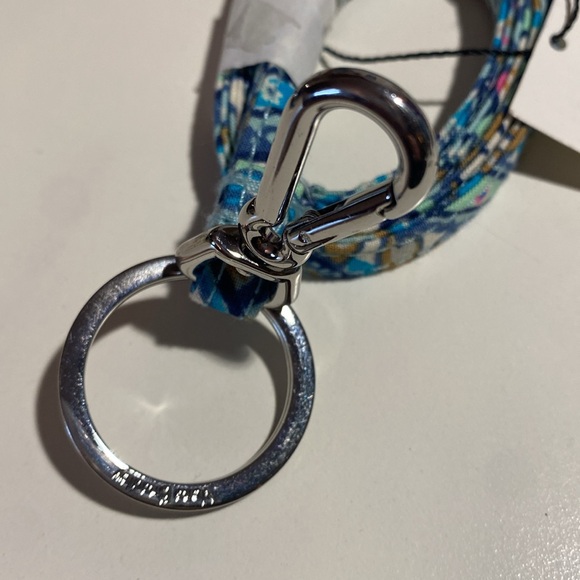 Vera Bradley skinny cotton lanyard daisy dot paisley - Picture 4 of 5